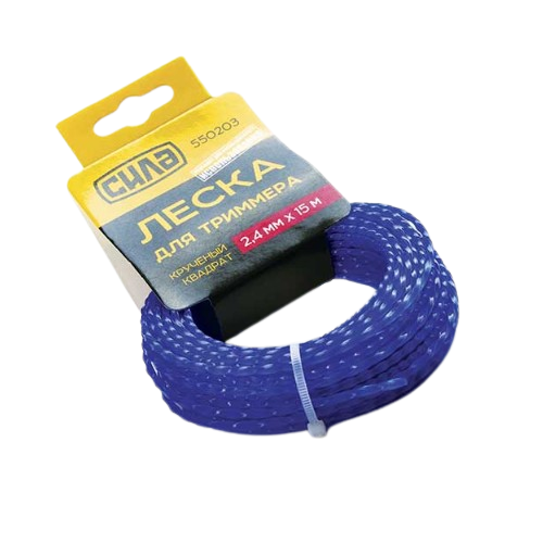 Ліска для тримера d1,6мм 15м зріз/кручений квадрат СИЛА Житомир - фото 1