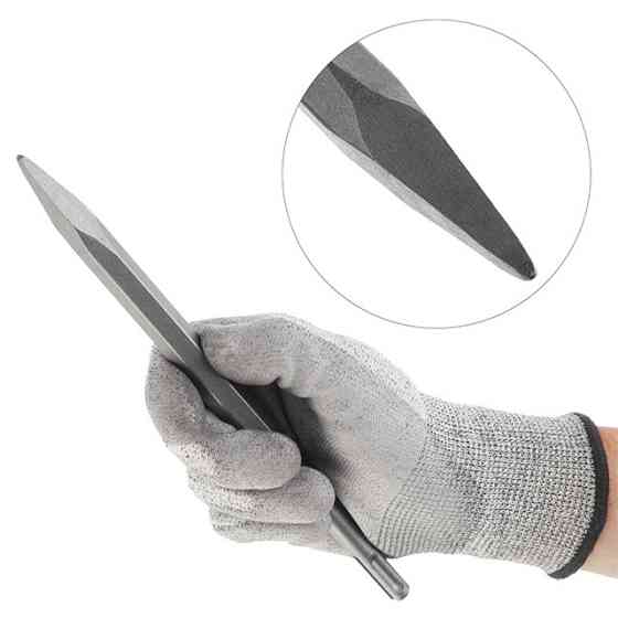 Зубило пікоподібне, SDS-Plus, 250×14 мм INTERTOOL SD-0413 Киев