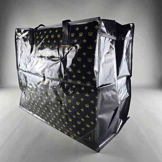 Полипропиленовая сумка на змейке  хозяйственная  с цветным рисунком №5 Геральдика (1 шт) Харьков