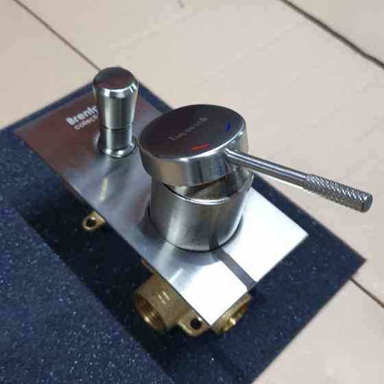 Змішувач прихованого монтажу IMPRESE BRENTA на 2 споживачі нікель Київ