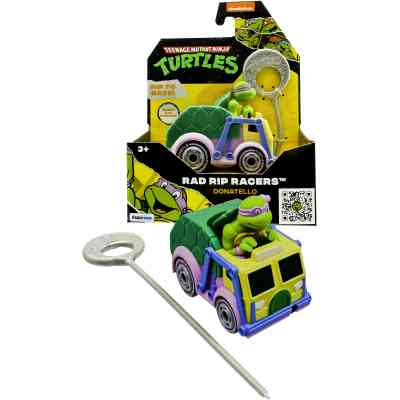 Игровой набор Funrise TMNT Черепашки-ниндзя классические Гонщик с лаунчером Донателло (71019) Винница