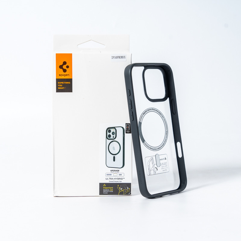 Чохол для смартфона Spigen AAA Magnetic Color for Apple iPhone 16 Black Київ - фото 2