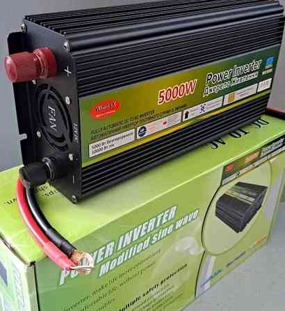 5000W Инвертор Перетворювач 12V 220V плавний пуск Інвертор для дому. Київ