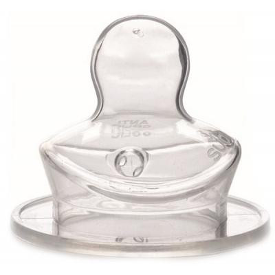 Соска Suavinex Силиконовая средн.поток 0-6 мес, 1 шт (300866) Винница - изображение 1