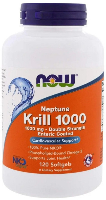 Масло криля Now Foods Neptune Krill 1000 мг 120 капс Київ - фото 1