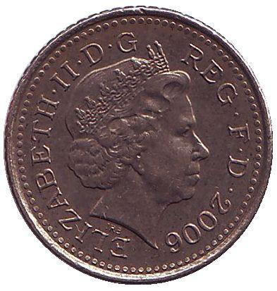 Монета 5 пенсів. 2006 рік, Великобританія. Полтава - фото 1