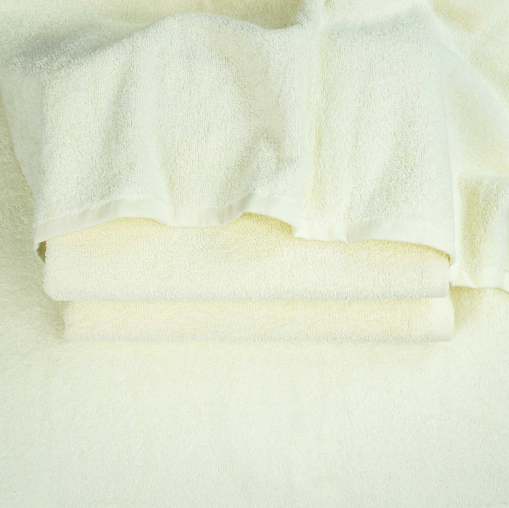 Махровое полотенце GM Textile 70х140см 400г/м2 (Молочный) Сумы - изображение 4