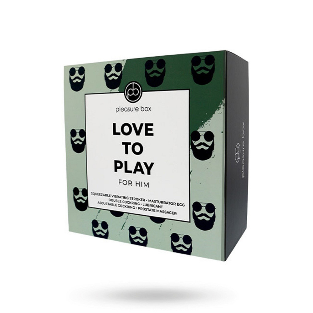 Подарочный набор для мужчины Dreamtoys Love To Play For Him 6 предметов, зеленый Sex Aura Киев - изображение 9