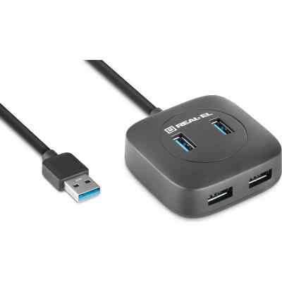 Концентратор REAL-EL HQ-187 black (EL123110010) Винница