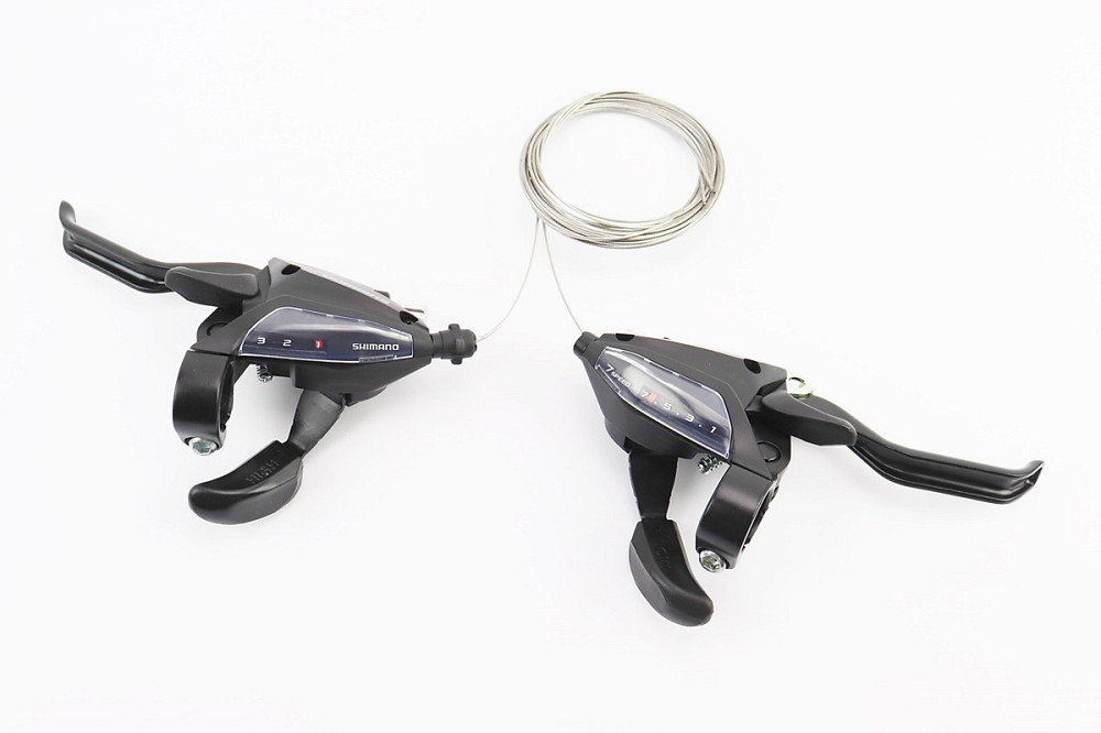 Перемикачі (моноблок) 3x7 швидкості, чорні ST-EF 500 Київ - фото 1