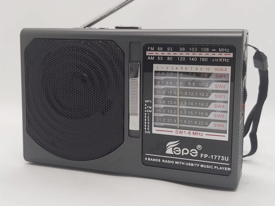 Портативний радіоприймач колонка FP 1773U (USB FM) Вінниця