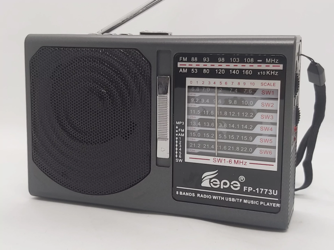 Портативный радиоприемник колонка FP 1773U (USB FM) Винница - изображение 3