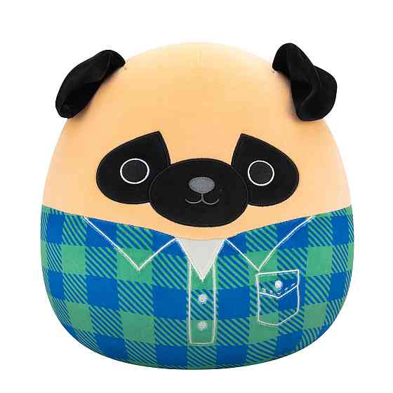 М'яка іграшка Squishmallows – Мопс Принц (30 cm) Днепр