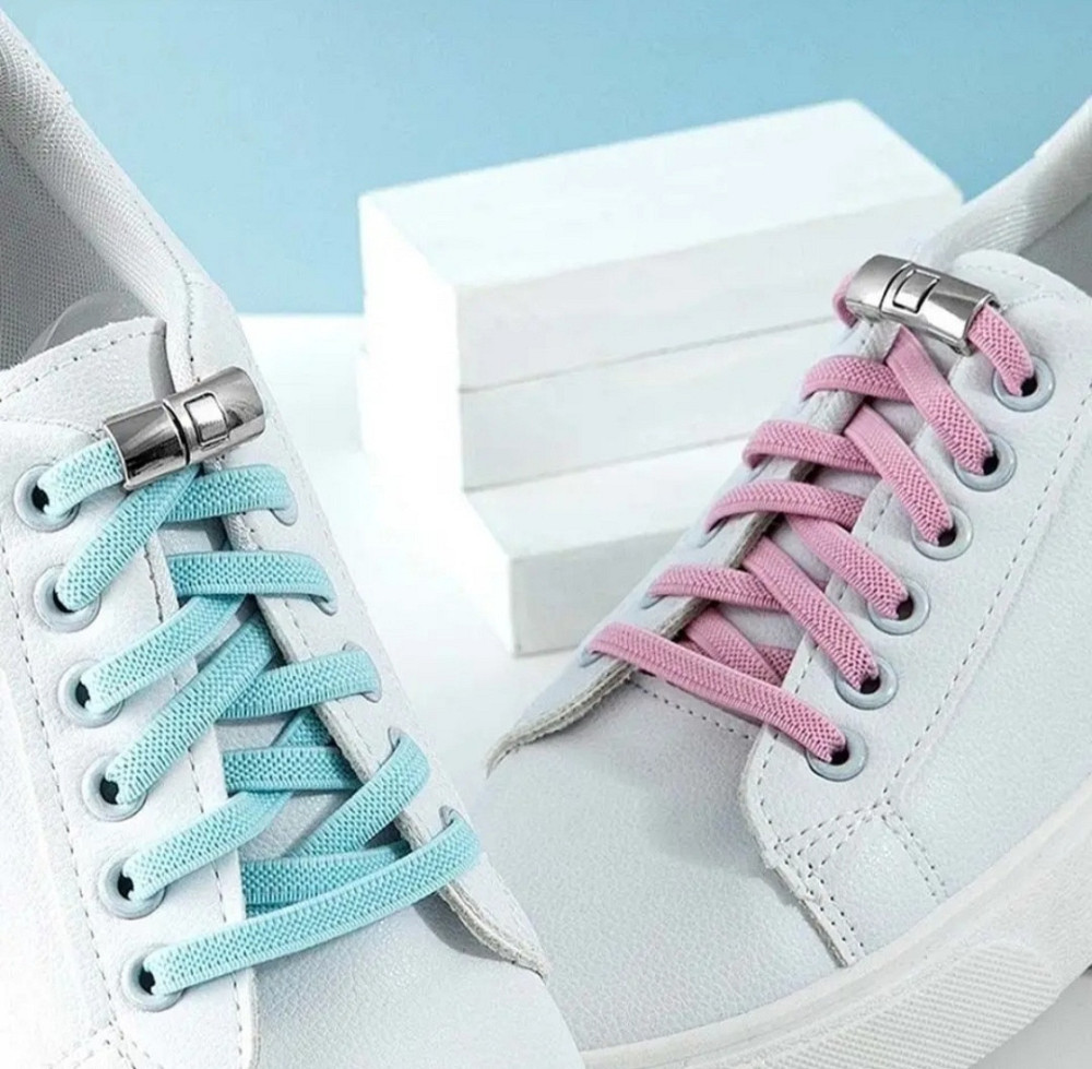 Еластичні шнурки без зав'язок з металевими застібками Смела - изображение 5