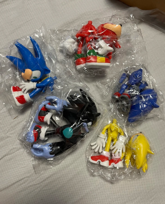 Набір ігрових фігурок Sonic 5 штук, іграшкові фігурки Сонік великі рухомі ( 122 ) Харьков - изображение 5