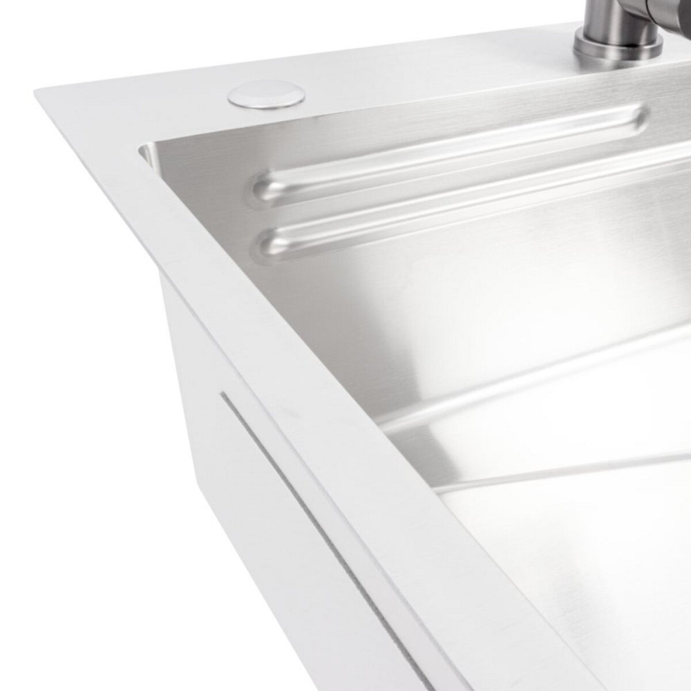 CM 64*50B Кухонна мийка нержавійка (Work station) Valeso Handmade Коломыя - изображение 6