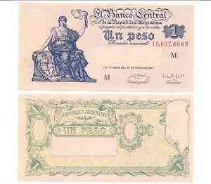 Аргентина. 1 песо 1949 р UNC Полтава