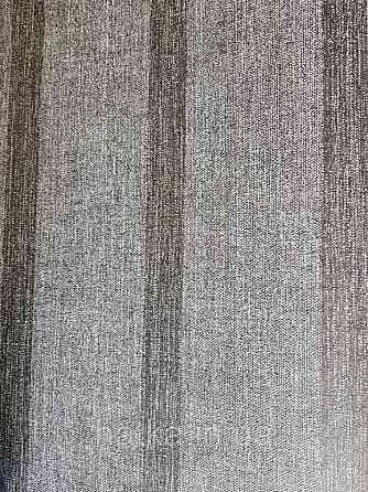 Обои виниловые на флизелине Marburg 31827 New modern полосы широкие узкие черные серые под мешковину Киев