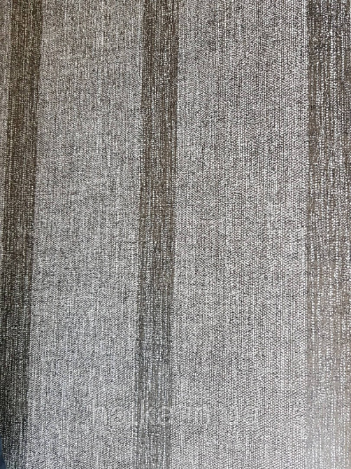 Обои виниловые на флизелине Marburg 31827 New modern полосы широкие узкие черные серые под мешковину Киев - изображение 1