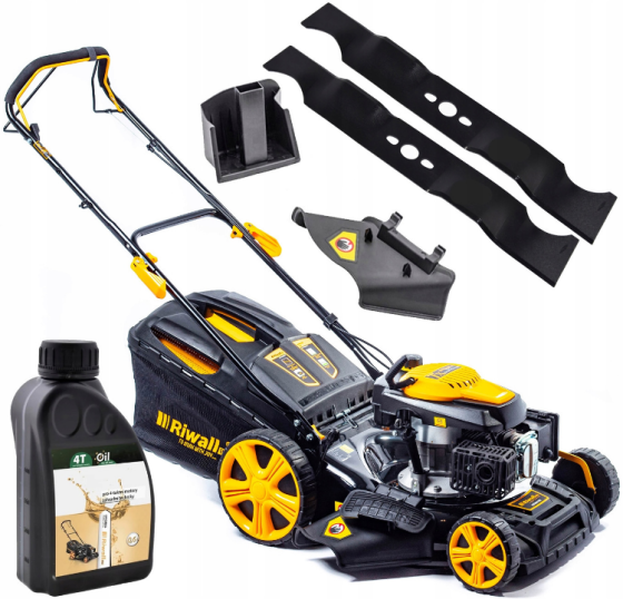 Газонокосарка бензинова RIWALL 51см 9в1 (Чехія) Київ