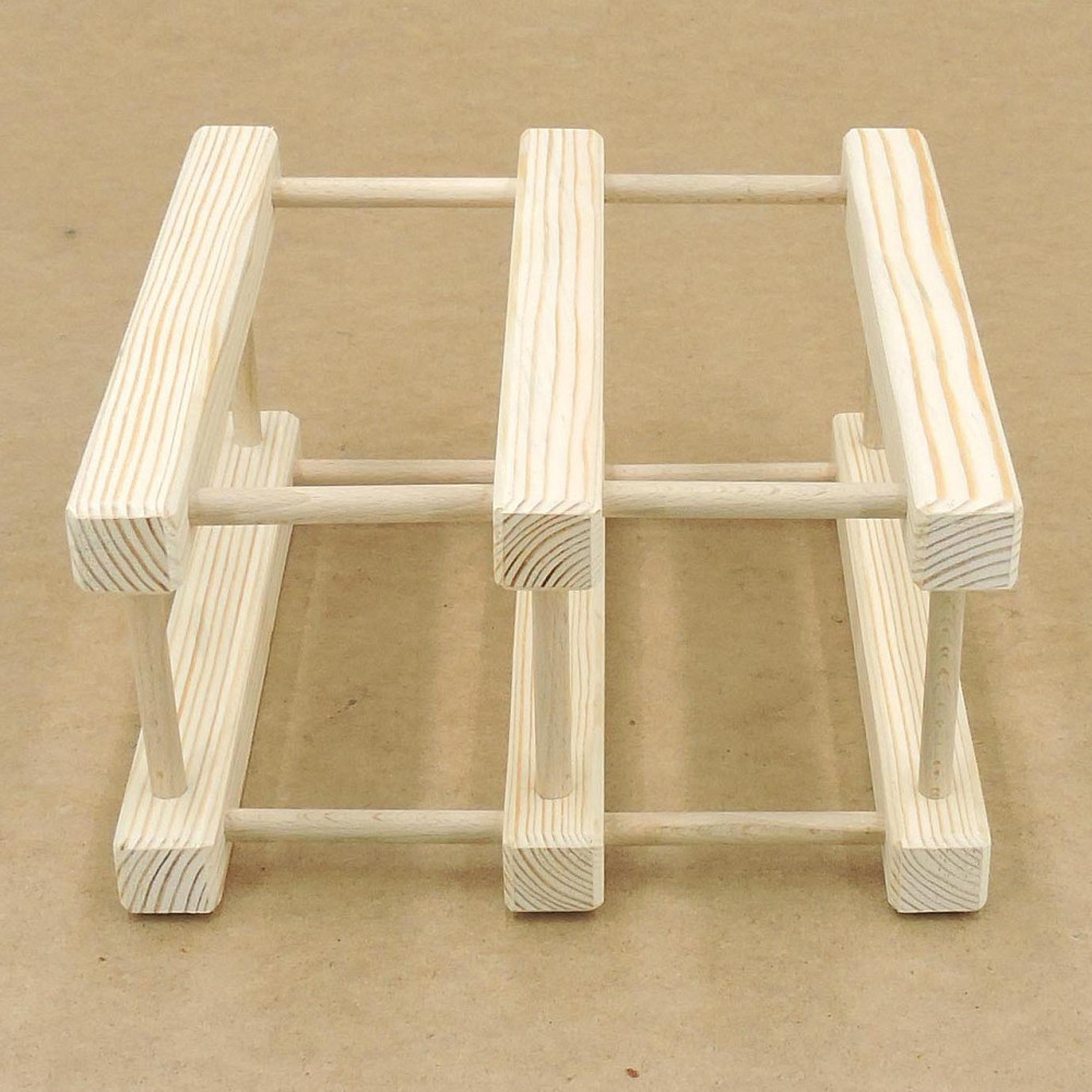 Настольная винная полка 