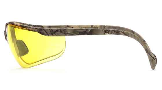 Окуляри захисні в камуфльованій оправі  Pyramex Venture-2 Camo (amber) жовті Запоріжжя