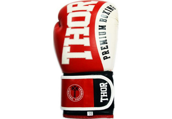 Боксерские перчатки Thor Shark PU 12 oz Red Киев - изображение 1