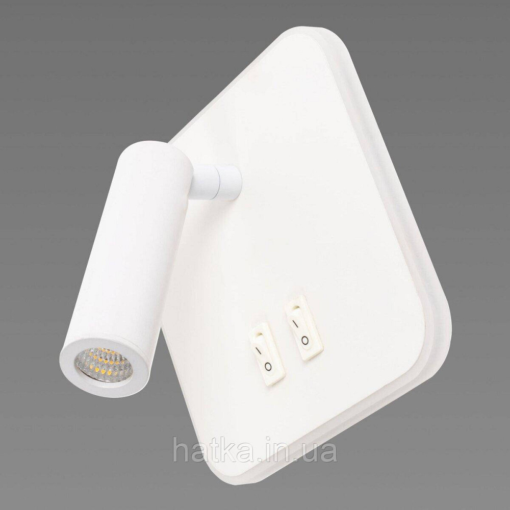 Бра светодиодное настенное Sirius 8906S белое Киев - изображение 2