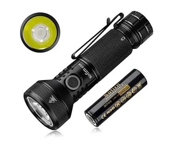 Ліхтар Sofirn IF22A TIR Luminus SFT-40 2100лм 697м з акумулятором 21700 на 5000 mAh з чохлом Вінниця