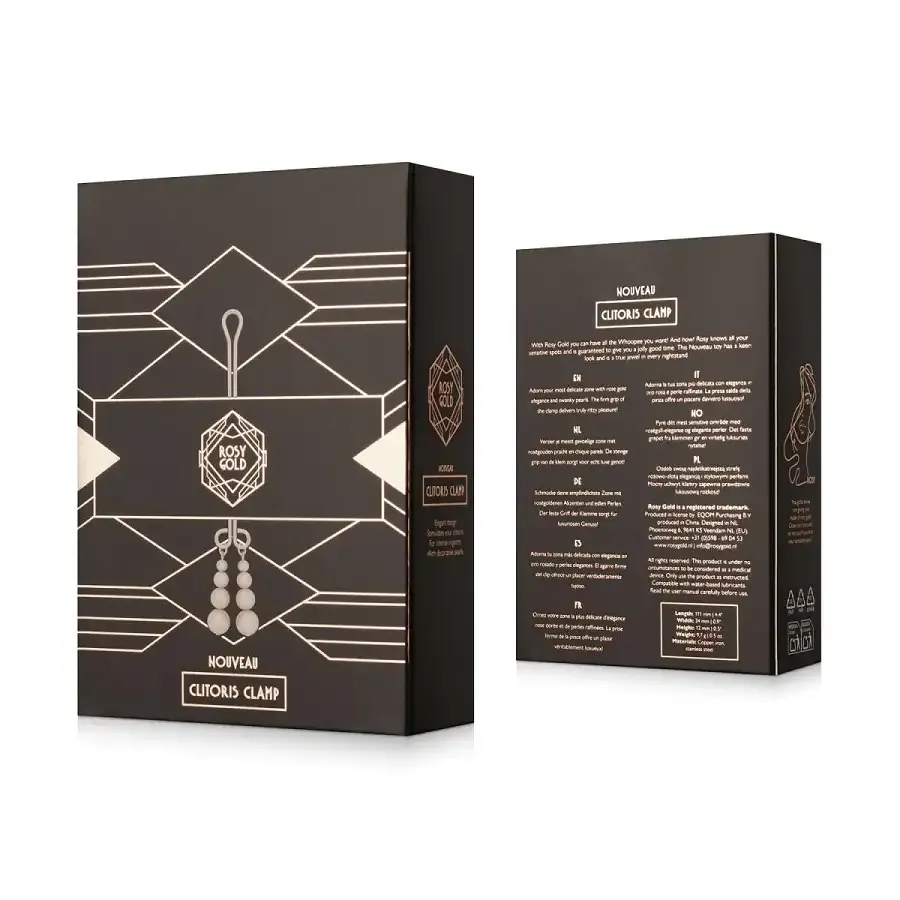 Затискач для клітора Rosy Gold - Clitoris Clamp - Subtle Weight Львов - изображение 6