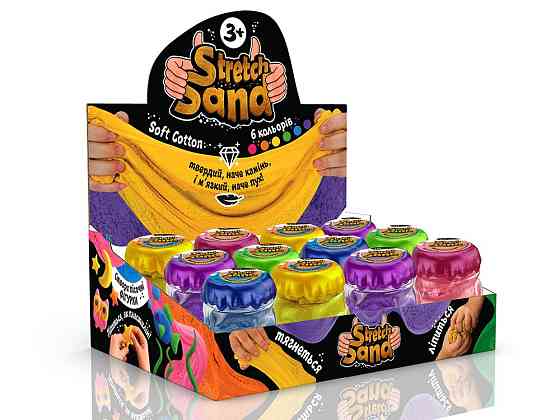 Креативна творчість "Stretch Sand" 200г укр(12), шт Київ