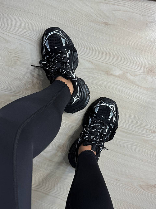 Кросівки жіночі B-lncga 1001-2 3XL шнурівка комбіновані чорні, 39, 24,5 см Київ - фото 16