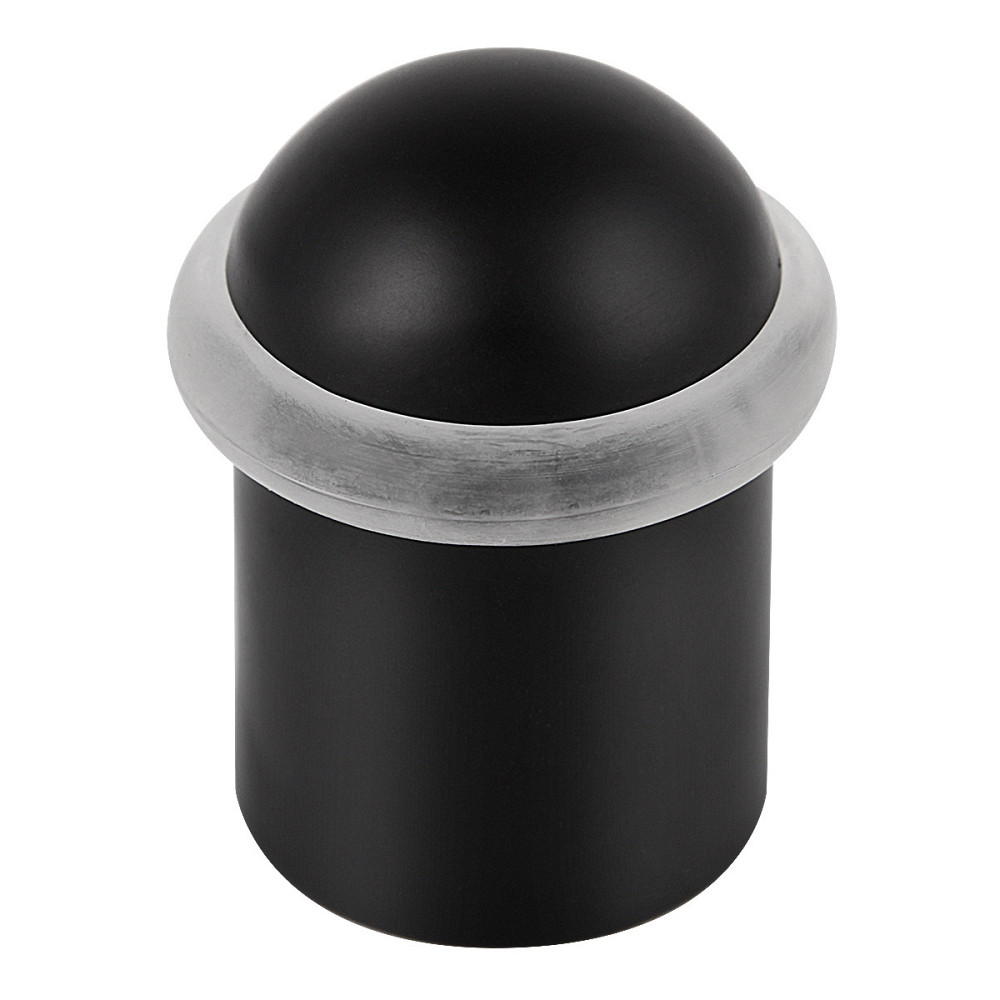 УПОР ПІДЛОГОВИЙ ДЛЯ ДВЕРЕЙ чорний Київ - фото 1