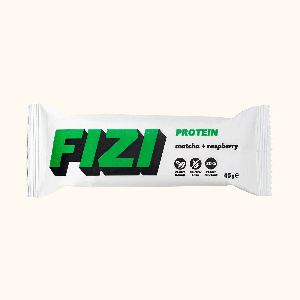 Батончик Fizi PROTEIN Raspberry Matcha 45g Луцьк - фото 1