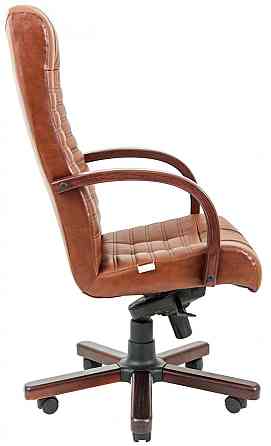 Офісне Крісло Керівника Richman Atlant Madras Whisky Wood-Cherry М3 MultiBlock Коричневий Київ