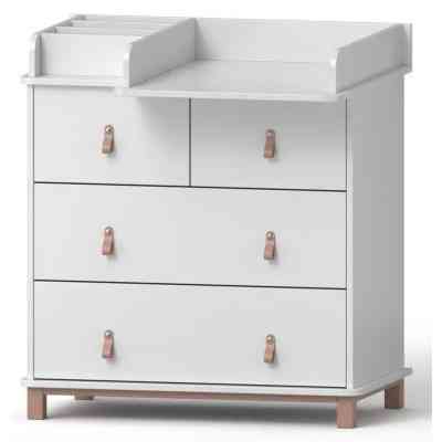 Комод-пеленатор Angelo Glori з органайзером (ручки мокко) 90х51х90 (30004) Вінниця