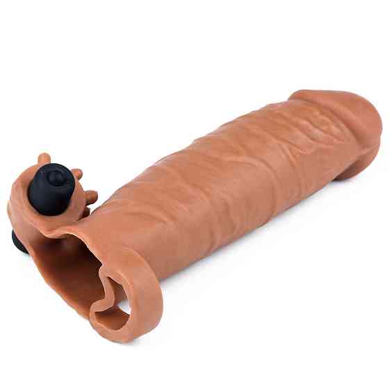 Насадка на член - Pleasure X-Tender Vibrating Penis Sleeve Add 2