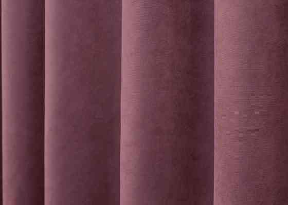 Шторна тканина мікровелюр Petek колір пурпурний 1490ш Київ