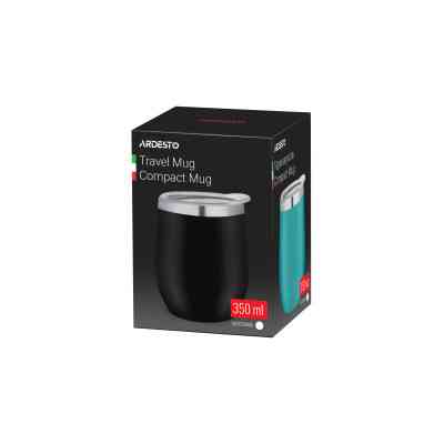 Термокружка Ardesto Compact Mug 350 мл Black (AR2635MMB) Вінниця