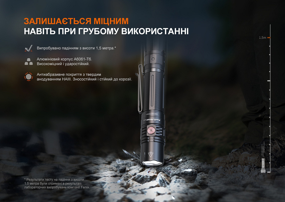 Ліхтар ручний Fenix PD36R V2.0 Київ - фото 16