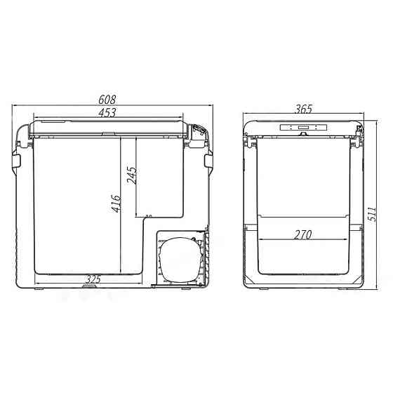Холодильник автомобільний Brevia 50л 22530 Київ