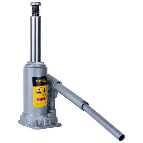 Домкрат гидравлический бутылочный 3т H 175-345мм Standard SIGMA (6106031) Ровно