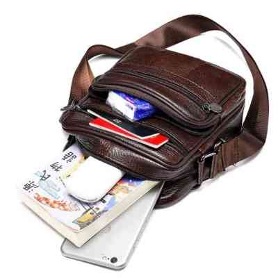 Сумка Vintage Шкіряна Коричнева (14987) Вінниця