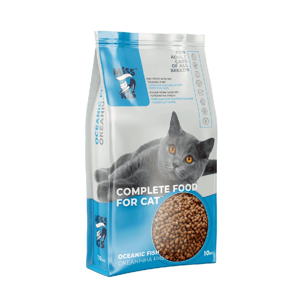 Сухой корм для кошек Мис КиС Океаническая рыба 1 кг (на развес) Винница - изображение 4