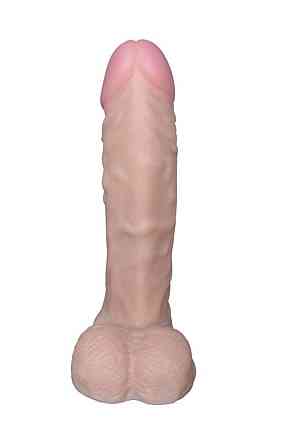 Фалоімітатор Magic Dream Lifelike Rubber Dildo тілесний на присоці Sex Aura Київ