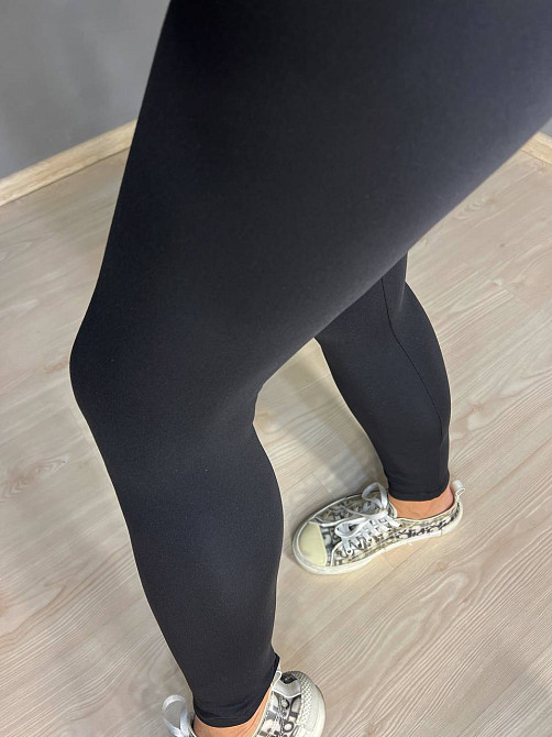 Лосини жіночі Oysho 124 широкий пояс висока талія дайвінг nanofit чорні, чорний, S Київ - фото 17