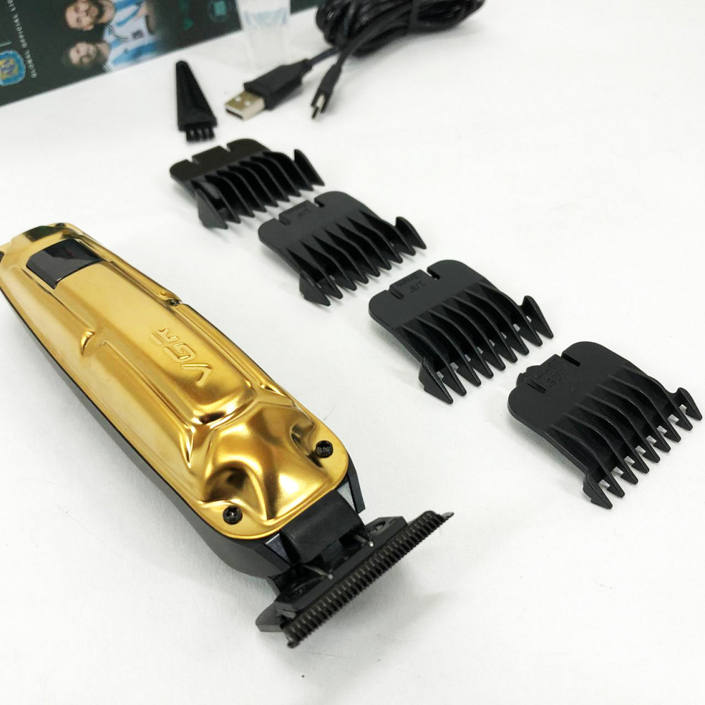 Професійна машинка для стрижки волосся на акумуляторі, Набір машинок для стрижки Тример скронь HE-32 Івано-Франківськ - фото 1