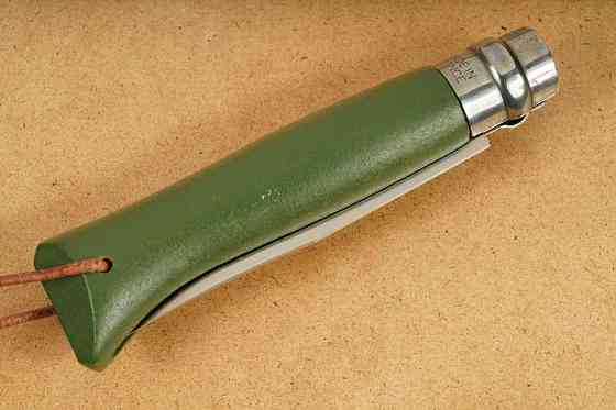 Туристичний Ніж Opinel "Inox No8 VRI бук" Origins Khaki (001703) Неіржавка сталь Нововолинськ