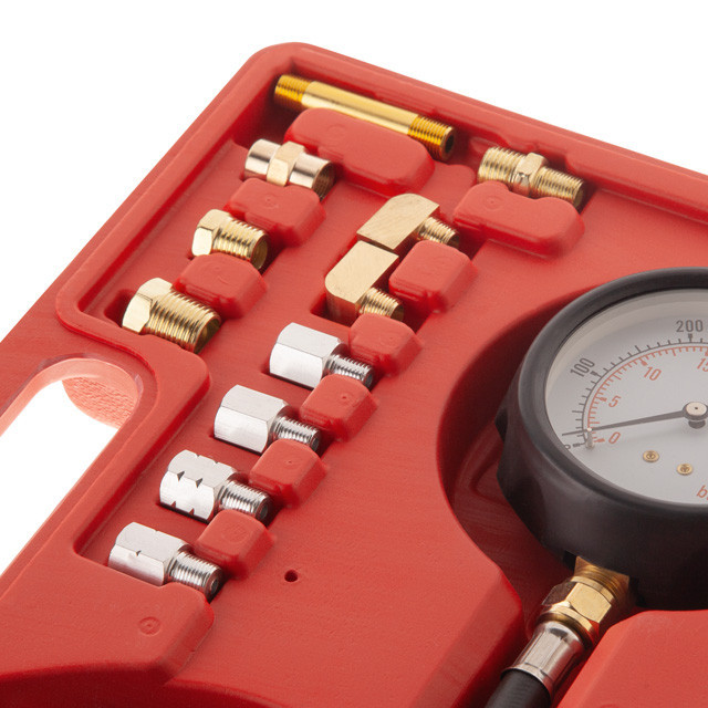 Тестер тиску мастила в двигуні та АКПП, 12 предметів INTERTOOL AT-4007 Київ - фото 5
