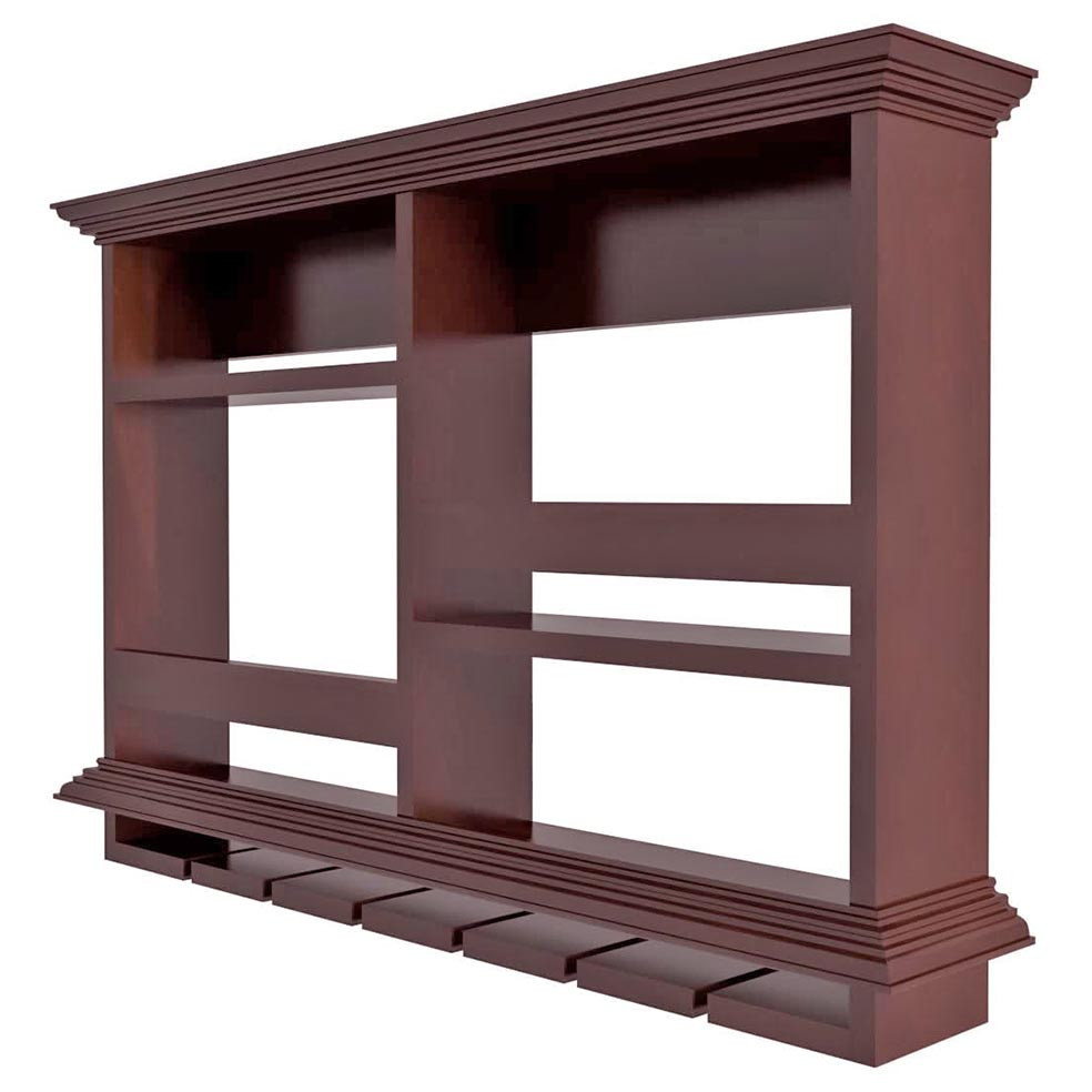 Настенная винная полка 